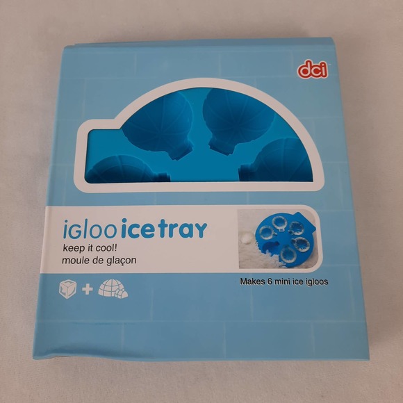 dci Igloo Ice Tray 6 mini ice igloos - Picture 1 of 7